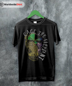 Cage The Elephant Merch Album Cover T Shirt Cage The Elephant Shirt