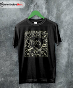 Cage The Elephant Merch Band Tour Vintage T Shirt Cage The Elephant Shirt