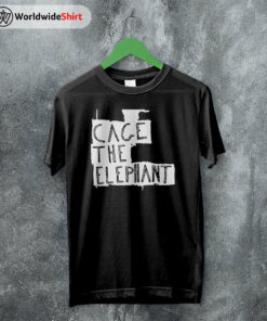 Cage the Elephant Merch Tour Vintage T Shirt Cage The Elephant Shirt