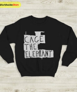 Cage the Elephant Sweatshirt Tour Vintage Sweater Cage The Elephant Merch
