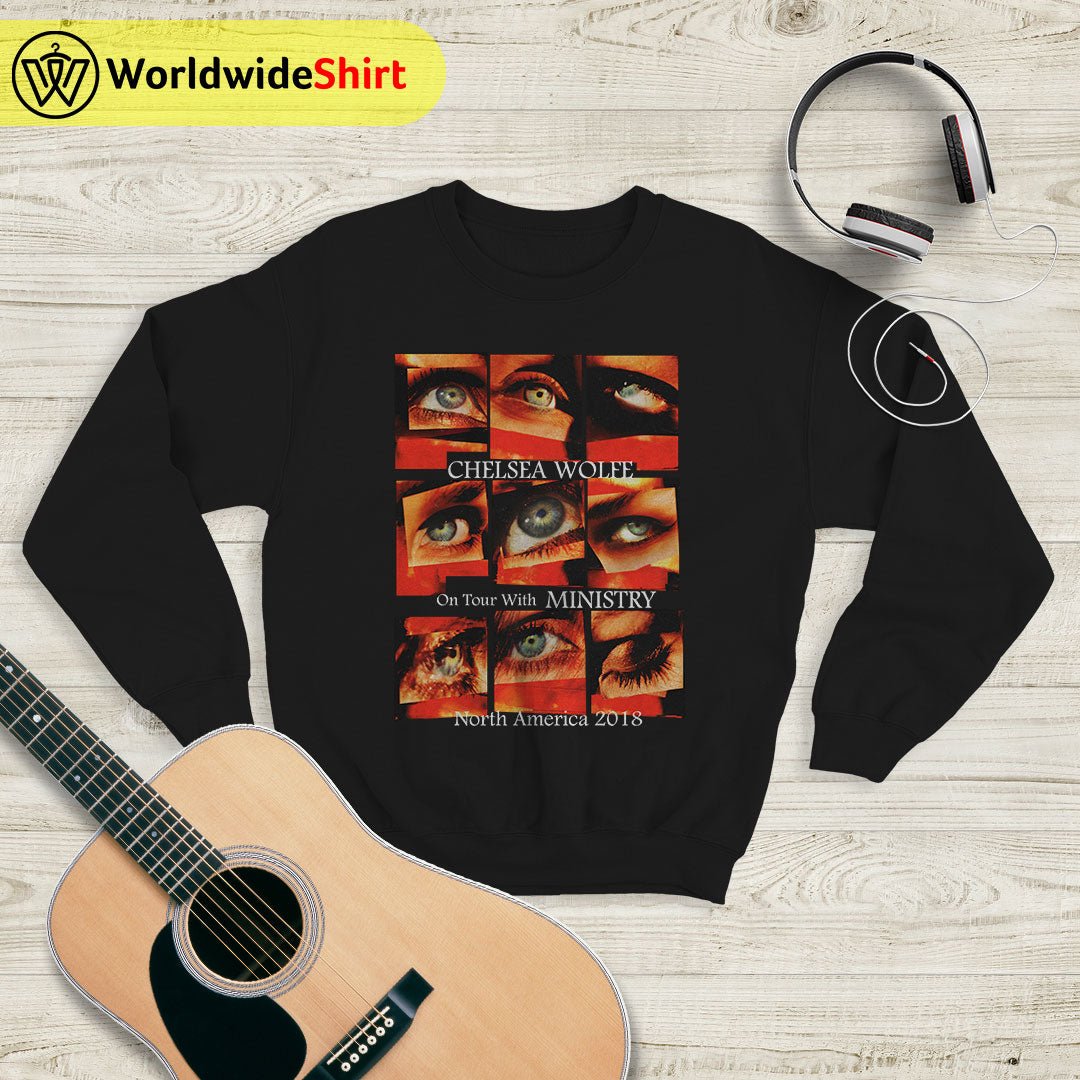 Chelsea Wolfe 2018 US Tour Sweatshirt Chelsea Wolfe Shirt Music Shirt Chelsea Wolfe 2018 US Tour Sweatshirt Chelsea Wolfe Shirt Music Shirt