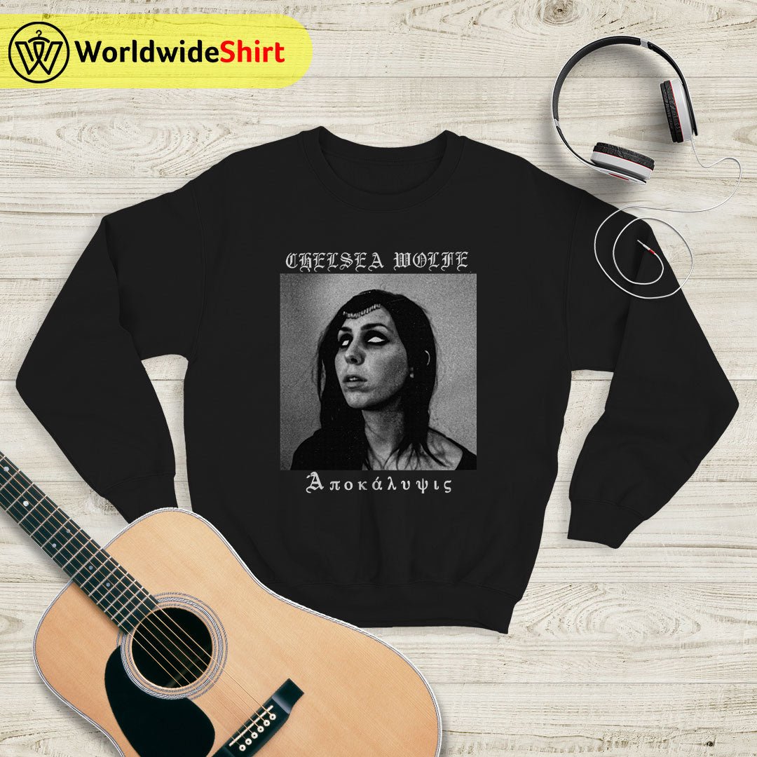 Chelsea Wolfe Apokalypsis Sweatshirt Chelsea Wolfe Shirt Music Shirt Chelsea Wolfe Apokalypsis Sweatshirt Chelsea Wolfe Shirt Music Shirt