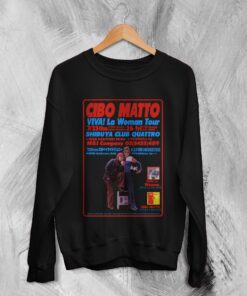 Cibo Matto Sweatshirt Viva! La Woman Sweater Japanese Tour Shirt Band
