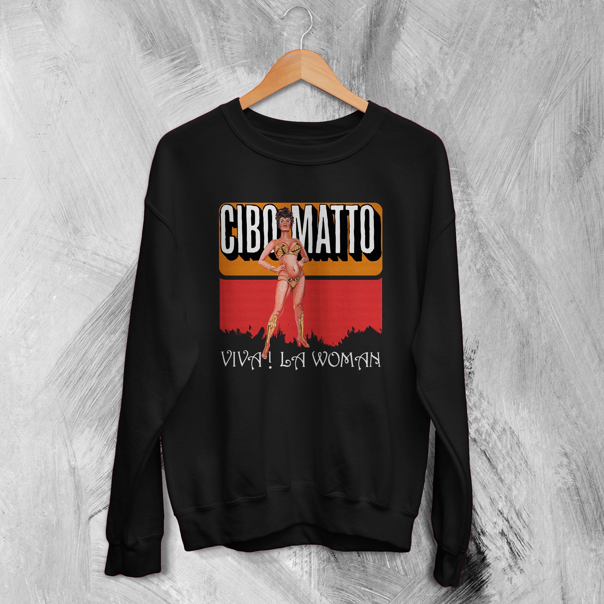 Cibo Matto Sweatshirt Viva! La Woman Sweater Vintage Band Shirt Tour Cibo Matto Sweatshirt Viva! La Woman Sweater Vintage Band Shirt Tour