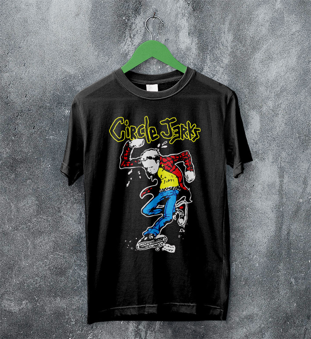 Circle Jerks Graphic Logo T Shirt Circle Jerks Shirt Music Shirt Circle Jerks Graphic Logo T Shirt Circle Jerks Shirt Music Shirt