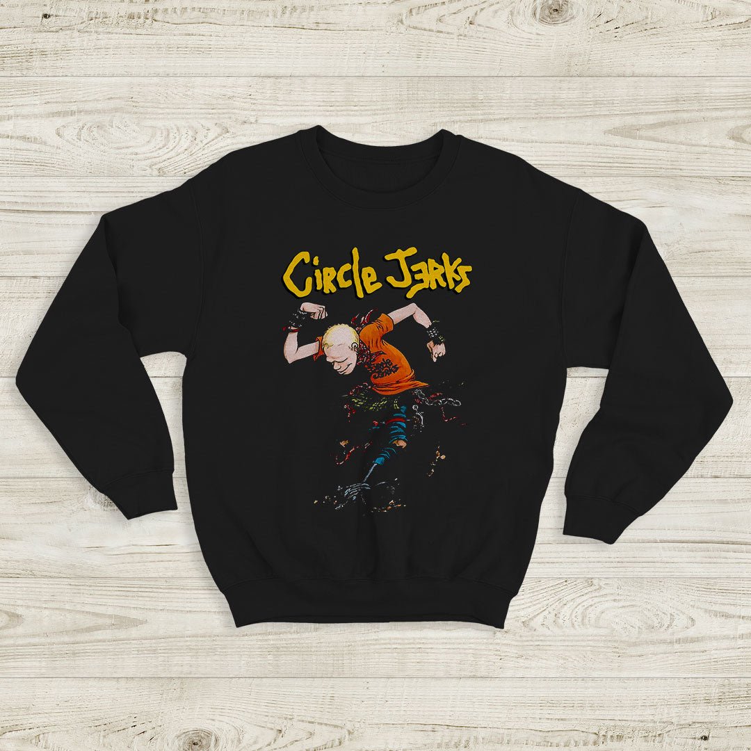 Circle Jerks Vintage Logo Sweatshirt Circle Jerks Shirt Music Shirt Circle Jerks Vintage Logo Sweatshirt Circle Jerks Shirt Music Shirt