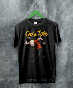 Circle Jerks Vintage Logo T Shirt Circle Jerks Shirt Music Shirt