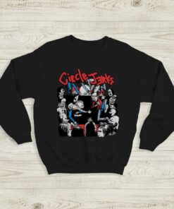 Circle Jerks Vintage Tour Sweatshirt Circle Jerks Shirt Music Shirt