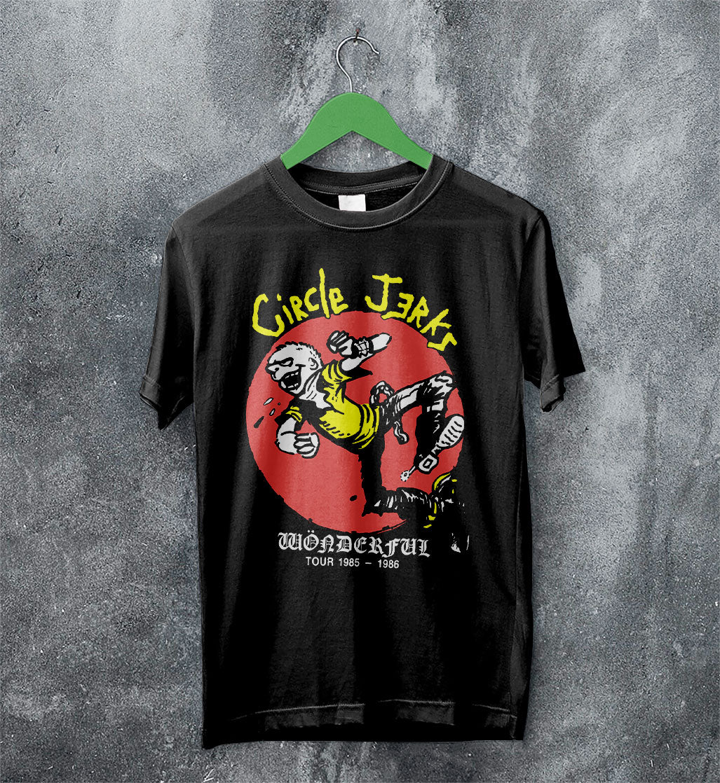 Circle Jerks Wonderful Tour T Shirt Circle Jerks Shirt Music Shirt Circle Jerks Wonderful Tour T Shirt Circle Jerks Shirt Music Shirt