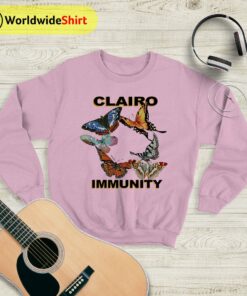 Clairo Butterfly Immunity Tour  Sweatshirt Clairo Shirt Music Shirt