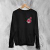 Cleveland Guardians Sweatshirt Indian Chief Logo Printed Pocket Sweater Baseball Team Merch