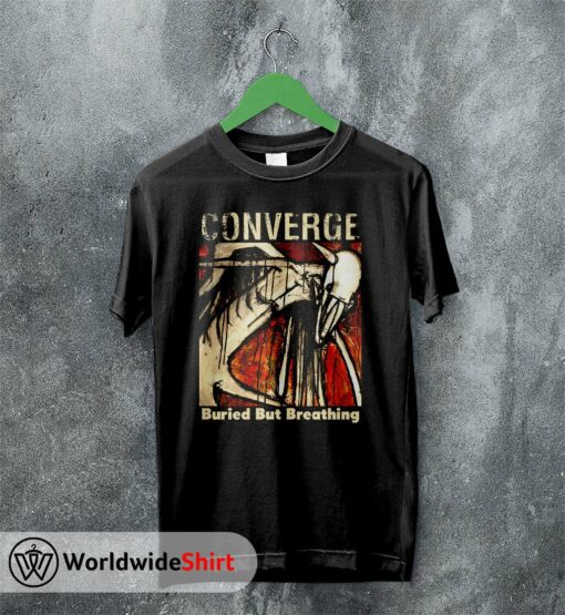 Converge Buried But Breathing T shirt Converge Band Shirt