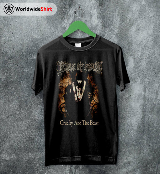 Cradle Of Filth Cruelty and the Beast T Shirt Cradle Of Filth Shirt