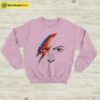 David Bowie Eyes and Tattoo Sweatshirt David Bowie Shirt Music Shirt