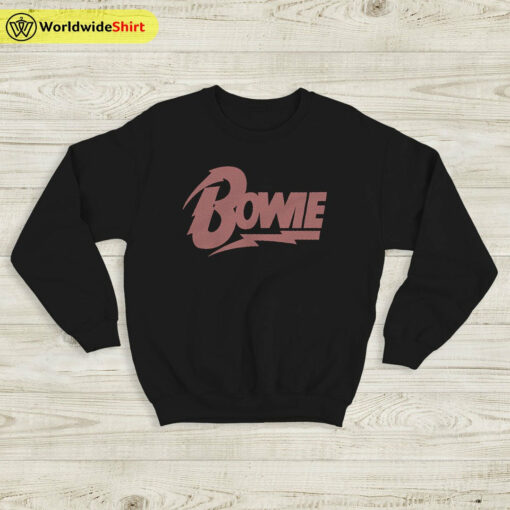 David Bowie Logo Sweatshirt David Bowie Shirt Music Shirt