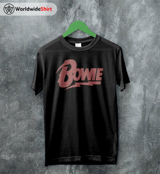 David Bowie Logo T Shirt David Bowie Shirt Music Shirt