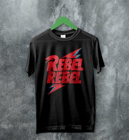 David Bowie Rebel Vintage T Shirt David Bowie Shirt Music Shirt