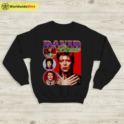 David Bowie Vintage 90’s Sweatshirt David Bowie Shirt Music Shirt