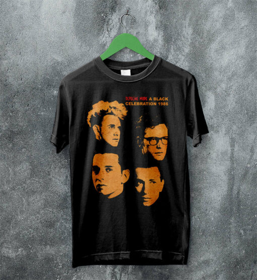 Depeche Mode Black Celebration T Shirt Depeche Mode Shirt Band Shirt