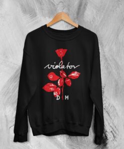 Depeche Mode Sweatshirt Violator Album Sweater Graphic Band Merch