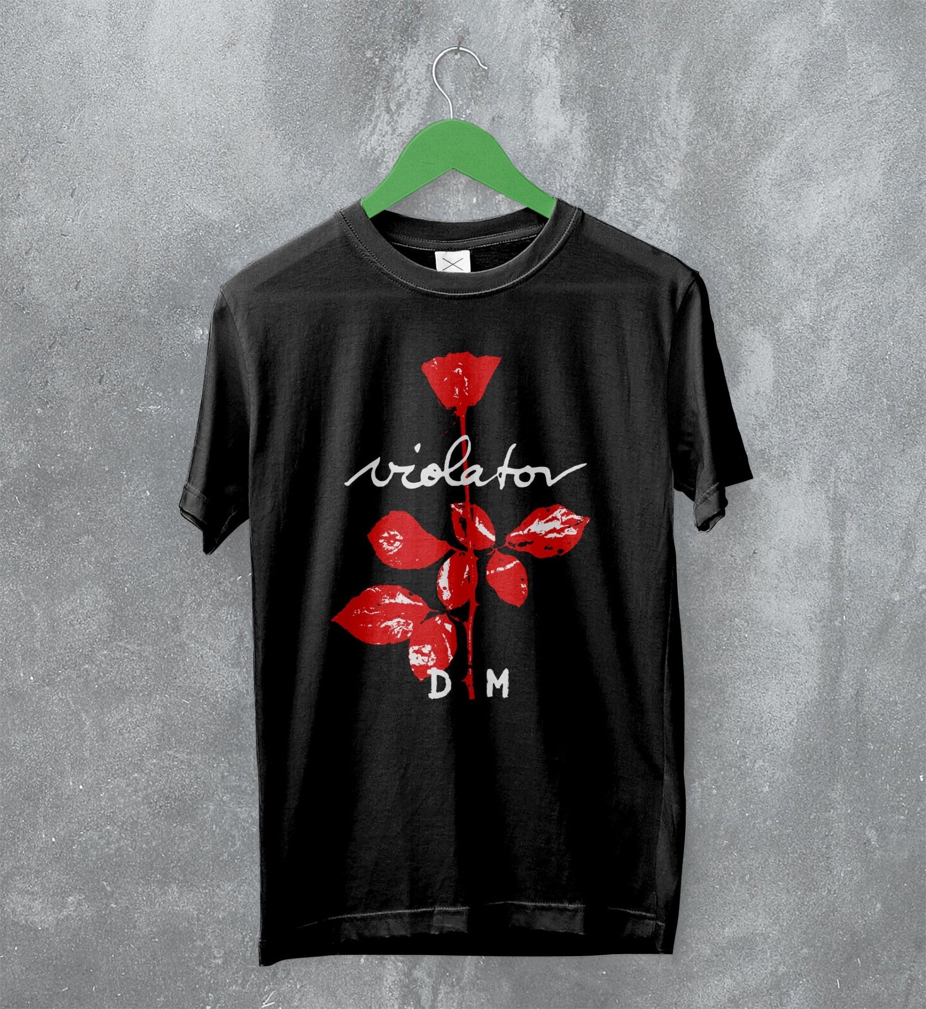 Depeche Mode T-Shirt Violator Album Shirt Graphic Band Merch Depeche Mode T-Shirt Violator Album Shirt Graphic Band Merch