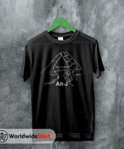 alt-J Hand Sign T shirt alt-J Shirt Classic Rock Music