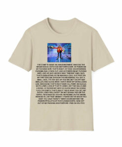 Dr. Eggman Meme T-Shirt – Funny Shadow the Hedgehog Announcement Quote