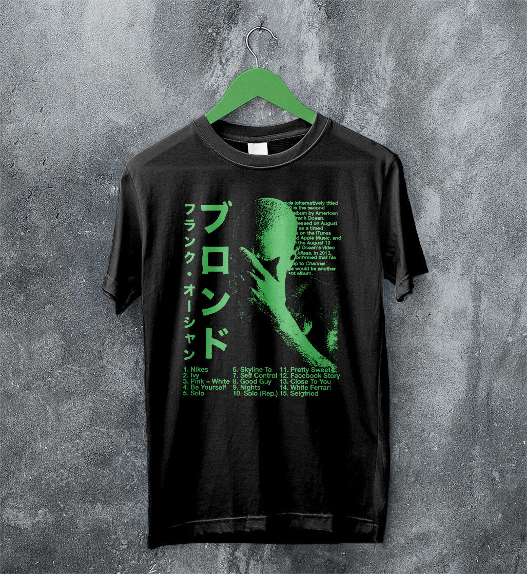 Frank Ocean T-Shirt Aesthetic Blond Album Shirt R&B Music Shirt Frank Ocean T-Shirt Aesthetic Blond Album Shirt R&B Music Shirt