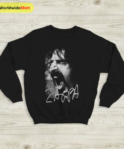 Frank Zappa Vintage Tour Sweatshirt Frank Zappa Shirt Music Shirt