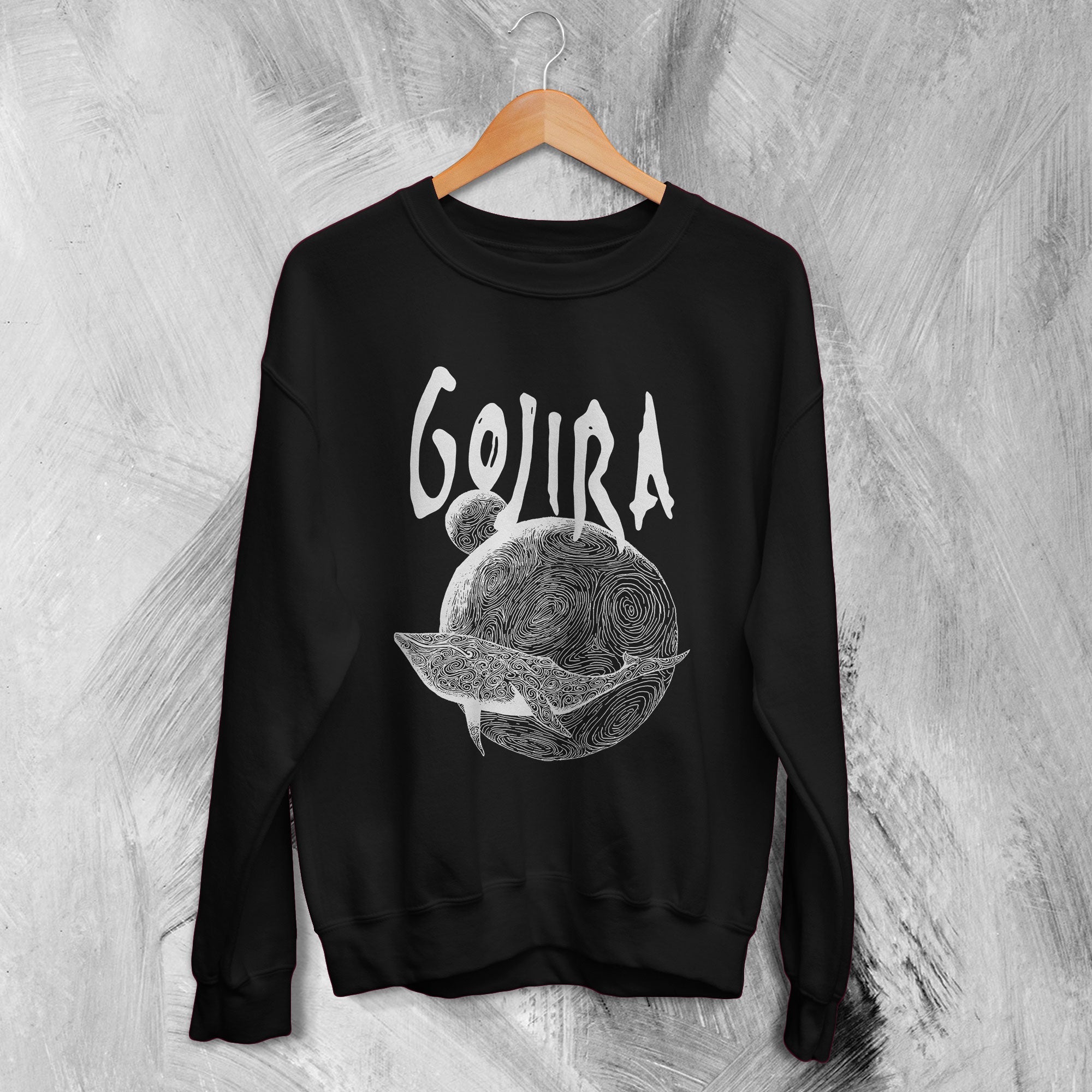 Gojira Sweatshirt Vintage From Mars to Sirius Album Sweater Music Merch Gojira Sweatshirt Vintage From Mars to Sirius Album Sweater Music Merch