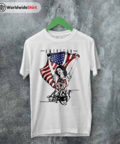 Graphic American Flag Lana Del Rey T-Shirt Lana Del Rey Shirt Lana Shirt