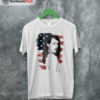 Graphic Lana With American Flag T-shirt Lana Del Rey Shirt Lana Merch