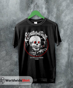 Grateful Dead Shirt On The Road Again 1980 Tour Grateful Dead T Shirt