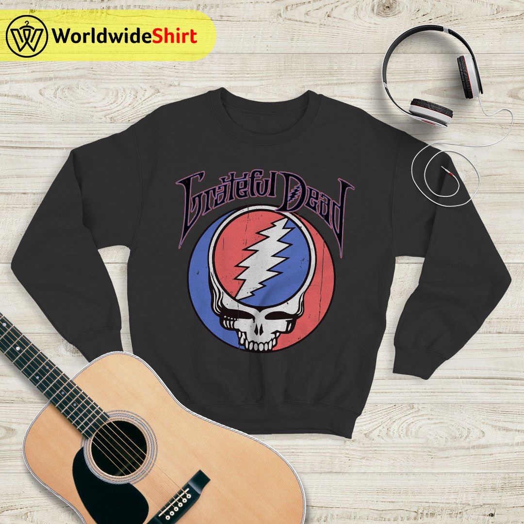Grateful Dead Sweatshirt Vintage 90's Logo Sweater Grateful Dead Shirt Grateful Dead Sweatshirt Vintage 90's Logo Sweater Grateful Dead Shirt