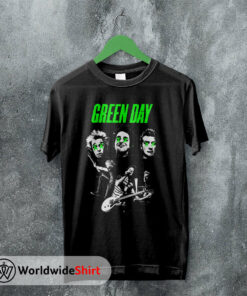 Green Day Band Vintage 90’s T-Shirt Green Day Shirt Rock Band Shirt