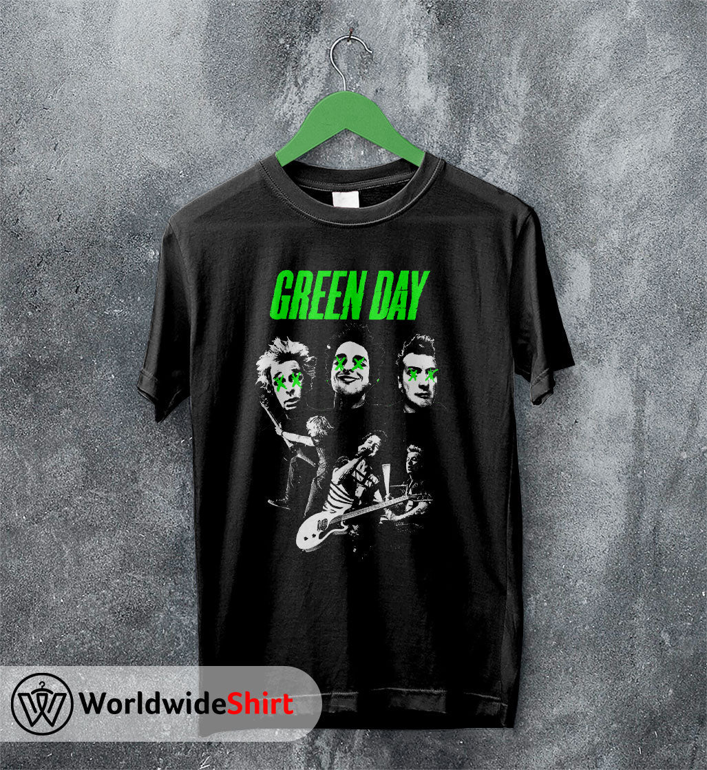 Green Day Band Vintage 90's T-Shirt Green Day Shirt Rock Band Shirt Green Day Band Vintage 90's T-Shirt Green Day Shirt Rock Band Shirt