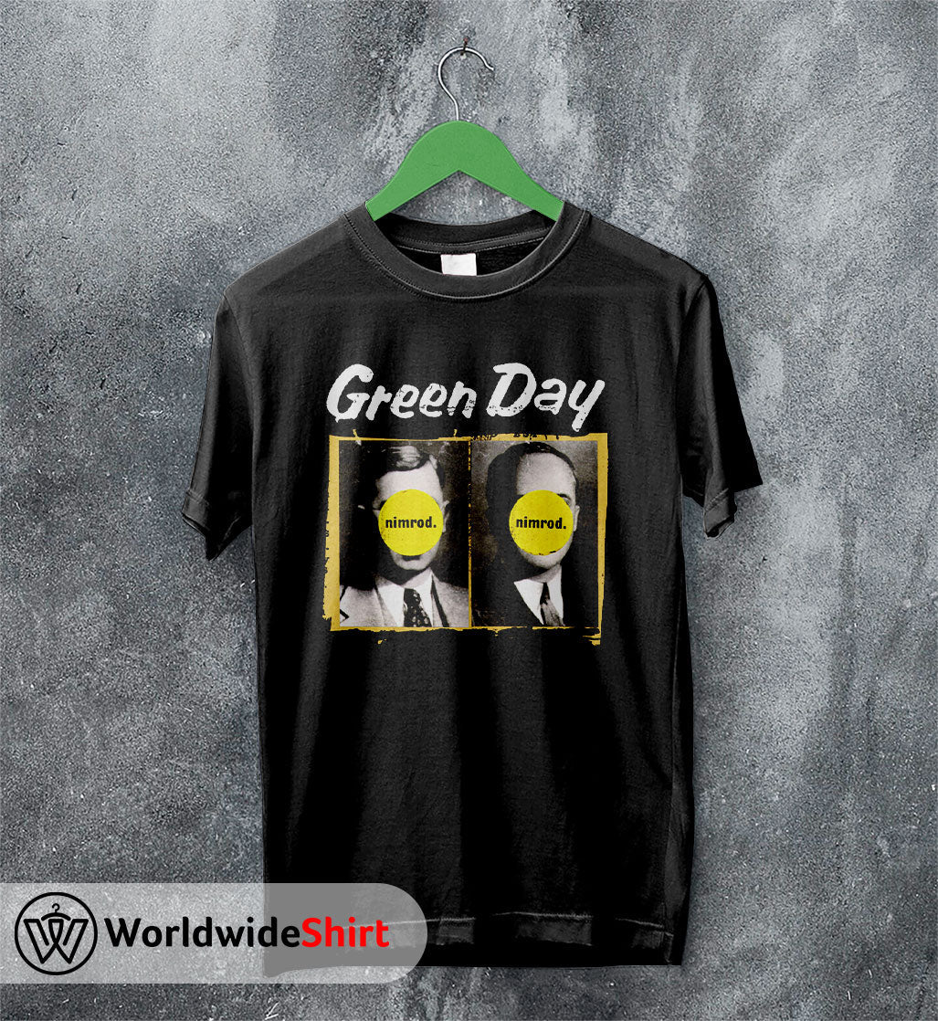 Green Day Nimrod Album T-Shirt Green Day Shirt Rock Band Shirt Green Day Nimrod Album T-Shirt Green Day Shirt Rock Band Shirt