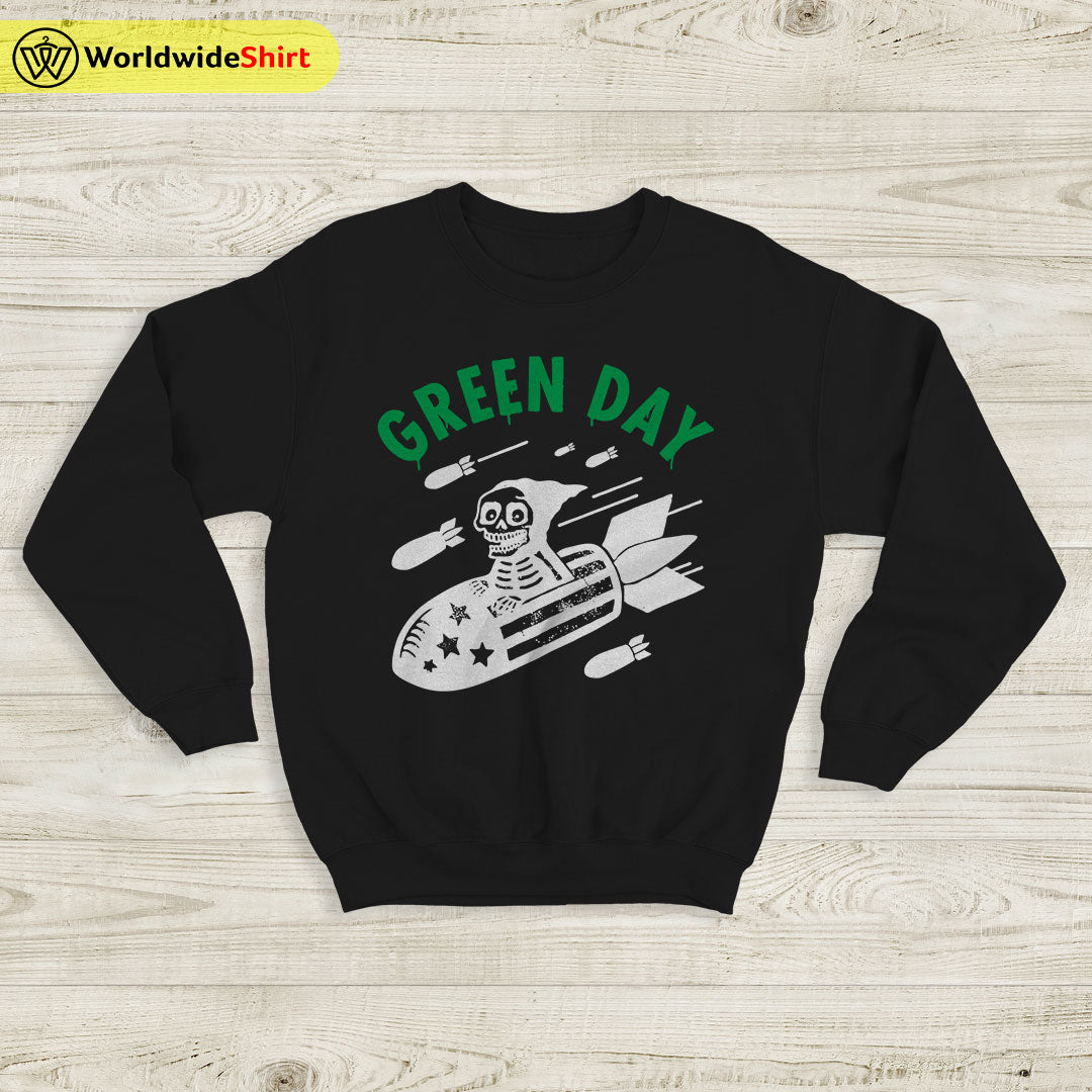 Green Day Rocket Vintage 90's Sweatshirt Green Day Shirt Rock Band Shirt Green Day Rocket Vintage 90's Sweatshirt Green Day Shirt Rock Band Shirt