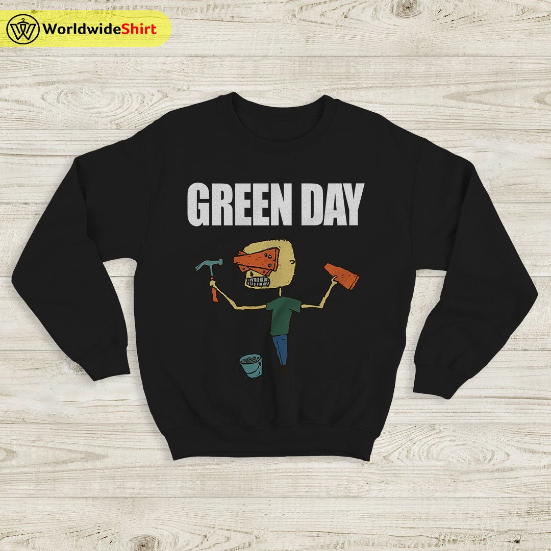 Green Day Tour Vintage 90's Sweatshirt Green Day Shirt Rock Band Shirt Green Day Tour Vintage 90's Sweatshirt Green Day Shirt Rock Band Shirt