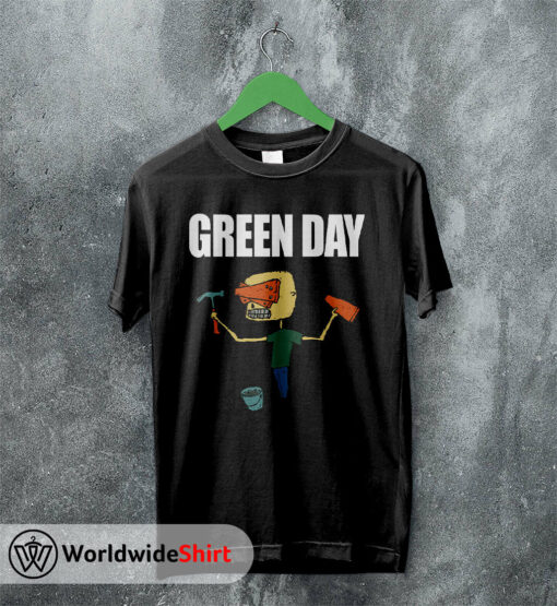 Green Day Tour Vintage 90’s  T-Shirt Green Day Shirt Rock Band Shirt