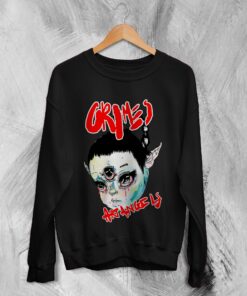 Grimes Sweatshirt Art Angels Sweater Band Album Art Shirt Tour