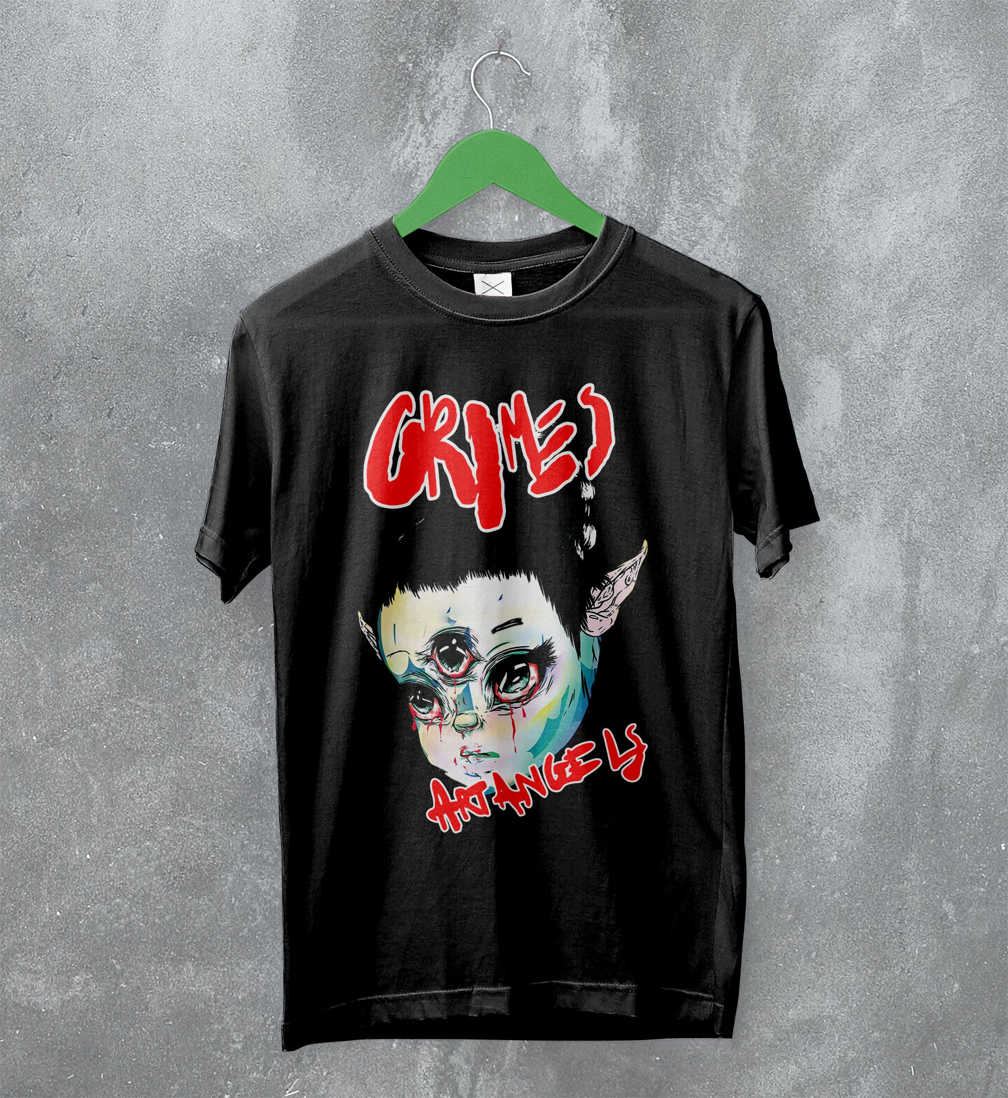 Grimes T-Shirt Art Angels Tee Band Album Art Shirt Tour Music Grimes T-Shirt Art Angels Tee Band Album Art Shirt Tour Music