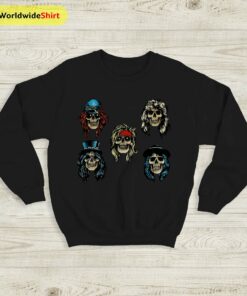 Guns N Roses Member Logo Sweatshirt Guns N Roses Shirt Rock Band