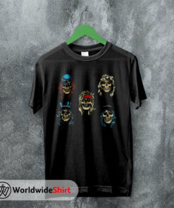 Guns N Roses Member Logo T-Shirt Guns N Roses Shirt Rock Band