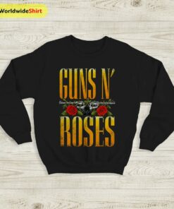 Guns N Roses Vintage 90’s Sweatshirt Guns N Roses Shirt Rock Band