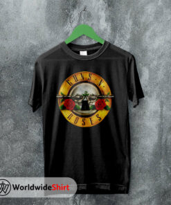 Guns N Roses Vintage Logo T-Shirt Guns N Roses Shirt Rock Band