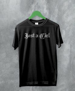 Gwen Stefani T-Shirt Just A Girl Shirt Retro Ska Pop Rock Music Fan Gear