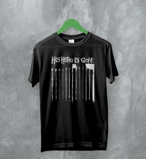 His Hero Is Gone T-Shirt The Plot Sickens Shirt Crust Punk Band