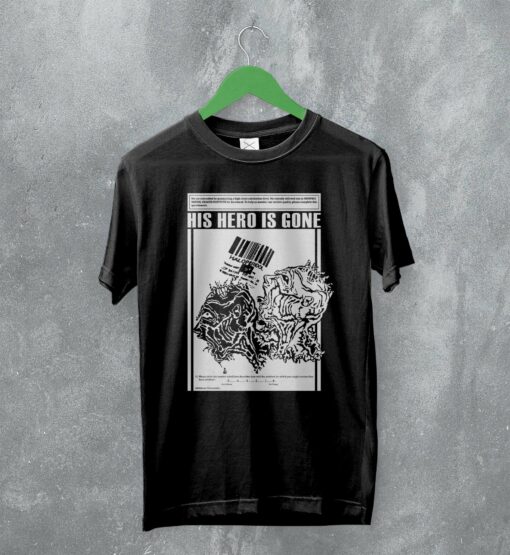His Hero Is Gone T-Shirt Vintage Album Poster Shirt 90s Graphic Tee
