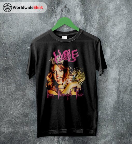 Hole Band Live Through This T shirt Hole Band Shirt Music Shirt